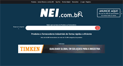 Desktop Screenshot of nei.com.br