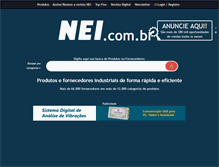 Tablet Screenshot of nei.com.br
